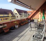 Die Terrasse der Pflege-WG