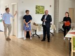 Vier Personen in der Tagespflege Rosenstein