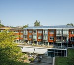 Das Haus Rohrer Höhe gelegen im Grünen.