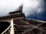 Eiffelturm von Paris.